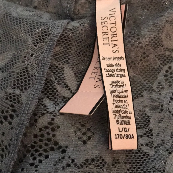 New VS DA Floral Lace-trim Hipster Thong Panty - Picture 6 of 6